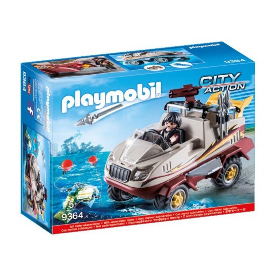 Αμφίβιο Όχημα Ομάδας Ειδικών Αποστολών Playmobil 9364