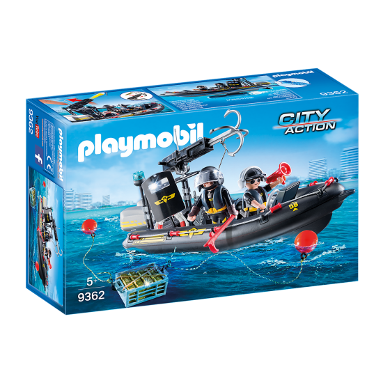 Ταχύπλοο Ομάδας Ειδικών Αποστολών Playmobil 9362