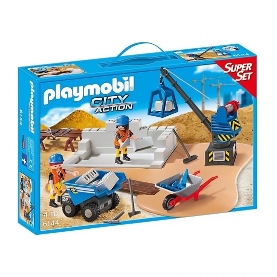 Superset Εργοτάξιο Playmobil 6144