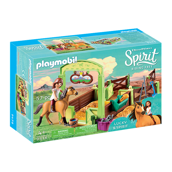 Η Lucky Με Το Άλογο Spirit 9478 Playmobil 