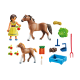 H Πρου Με Άλογο Και Πουλάρι 70122 Playmobil Spirit Riding Free 