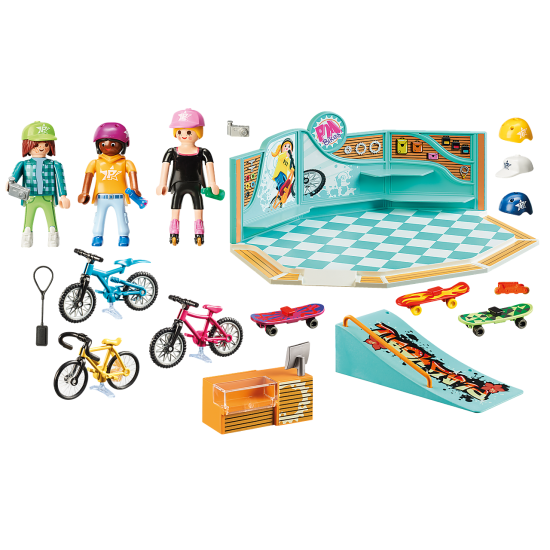 Κατάστημα Ποδηλάτων Και Skate - Bike And Skate Shop 9402 Playmobil