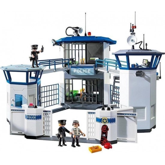 PLAYMOBIL 6919 ΑΡΧΗΓΕΙΟ ΑΣΤΥΝΟΜΙΑΣ ΚΑΙ ΦΥΛΑΚΗ ΑΣΦΑΛΕΙΑΣ