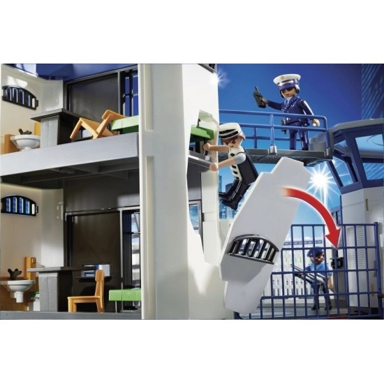 PLAYMOBIL 6919 ΑΡΧΗΓΕΙΟ ΑΣΤΥΝΟΜΙΑΣ ΚΑΙ ΦΥΛΑΚΗ ΑΣΦΑΛΕΙΑΣ