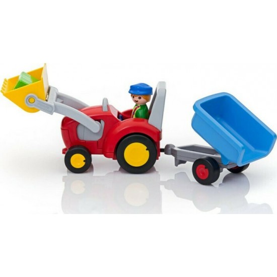 PLAYMOBIL 6964 ΤΡΑΚΤΕΡ ΜΕ ΚΑΡΟΤΣΑ