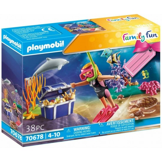 PLAYMOBIL GIFT SET ΔΥΤΡΙΑ ΜΕ ΣΕΝΤ.ΘΗΣ. 70678