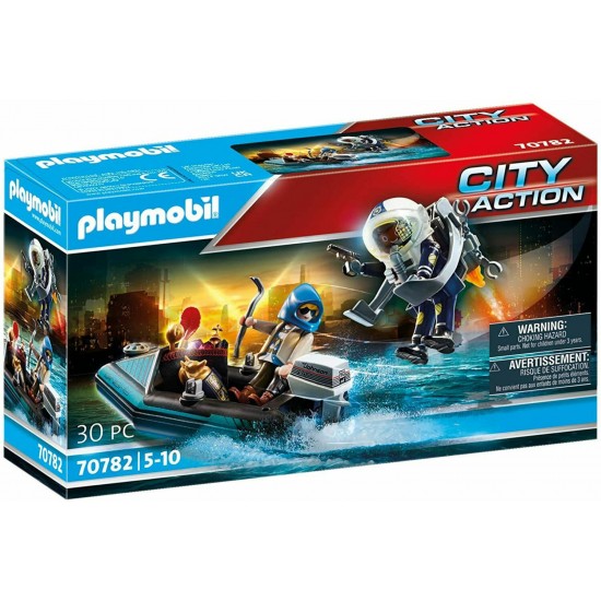 PLAYMOBIL ΣΥΛΛΗΨΗ ΛΗΣΤΗ ΕΡΓ.TΕΧ. ΑΠΟ ΑΣΤ. JETPACK 70782