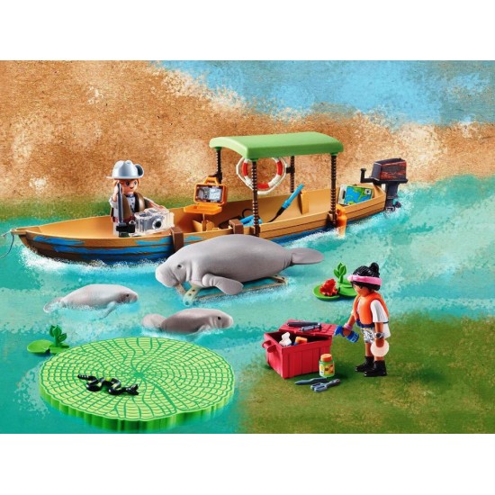 PLAYMOBIL ΕΚΔΡΟΜΗ ΜΕ ΠΟΤΑΜΟΠΛΟΙΟ ΣΤΟΝ ΑΜΑΖΟΝΙΟ 71010