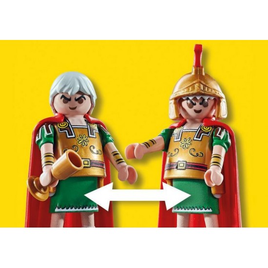 PLAYMOBIL ASTERIX - ΣΚΗΝΗ ΤΟΥ ΡΩΜΑΙΟΥ ΕΚΑΤΟΝΤ.71015