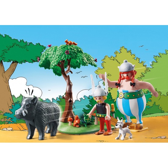 PLAYMOBIL ASTERIX: ΚΥΝΗΓΙ ΑΓΡΙΟΓΟΥΡΟΥΝΟΥ 71160