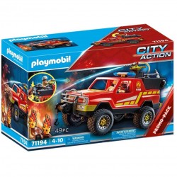 PLAYMOBIL ΠΥΡΟΣΒΕΣΤΙΚΟ ΟΧΗΜΑ ΥΠΟΣΤΗΡΙΞΗΣ 71194