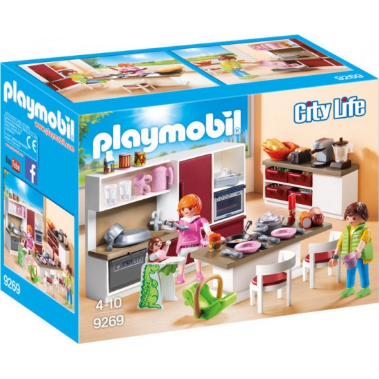 Playmobil City Life 9269 ΜΟΝΤΕΡΝΟ ΚΟΥΖΙΝΑ