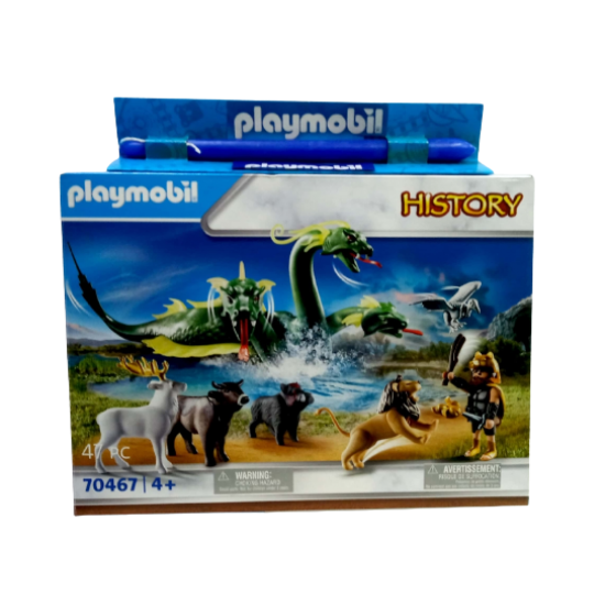 Παιχνιδολαμπάδα PLAYMOBIL ΟΙ ΑΘΛΟΙ ΤΟΥ ΗΡΑΚΛΗ 70467