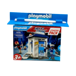 Παιχνιδολαμπάδα PLAYMOBIL 70498 STARTER PACK ΑΣΤΥΝΟΜΙΚΟ ΤΜΗΜΑ