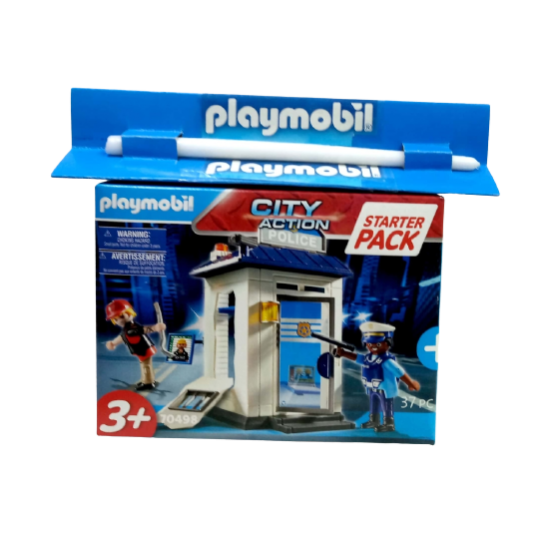 Παιχνιδολαμπάδα PLAYMOBIL 70498 STARTER PACK ΑΣΤΥΝΟΜΙΚΟ ΤΜΗΜΑ