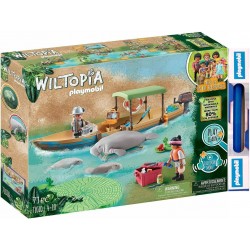 Παιχνιδολαμπάδα Playmobil Wiltopia Εκδρομή με Ποταμόπλοιο στον Αμαζόνιο για 4-10 ετών