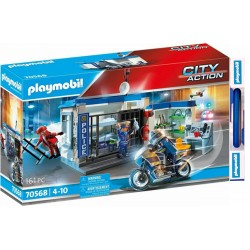 Παιχνιδολαμπάδα Playmobil City Action - Πυροσβεστικός Σταθμός για 4+ Ετών 