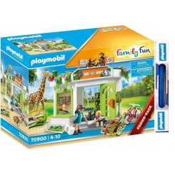 Παιχνιδολαμπάδα Playmobil City Life Κτηνιατρείο Ζωολογικού Κήπου για 4-10 ετών