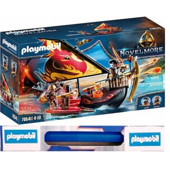 Παιχνιδολαμπάδα PLAYMOBIL ΠΛΟΙΟ ΤΗΣ ΦΩΤΙΑΣ ΤΟΥ BURNHAM 70641