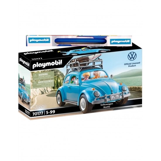 ΠΑΙΧΝΙΔΟΛΑΜΠΑΔΑ PLAYMOBIL VOLKSWAGEN ΣΚΑΡΑΒΑΙΟΣ 70177