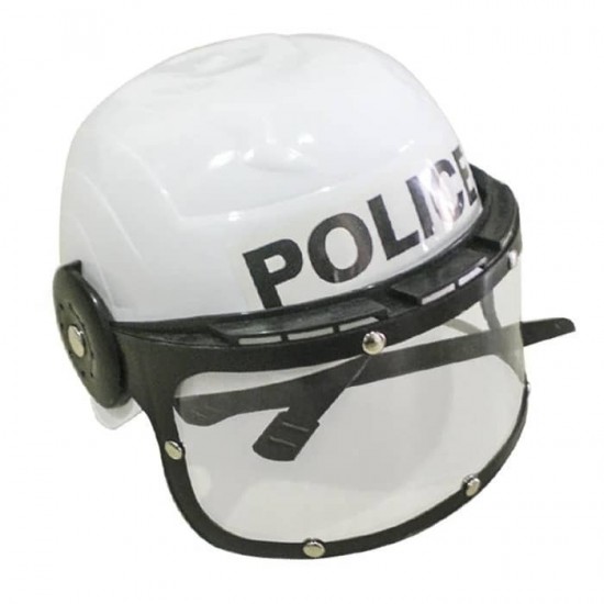 ΚΡΑΝΟΣ ΑΣΤΥΝΟΜ ΛΕΥΚΟ ΚΑΛΥΠΤ ΔΙΑΦ POLICE 24x19,5x14 (ΑΠΚ)