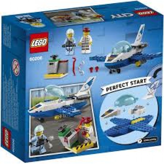 Αεροπορική περίπολος αεροπλάνων lego city 60206