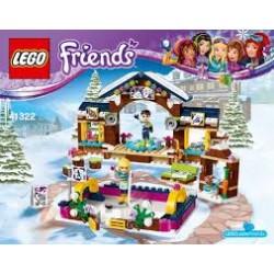 Παγοδρόμιο στο Χειμερινό Θέρετρο LEGO Friends 41322