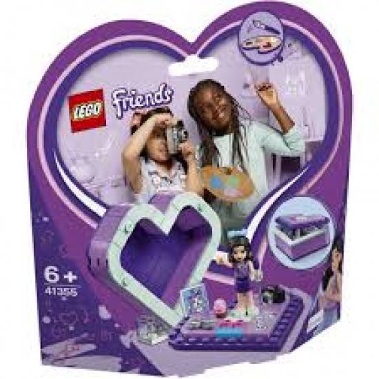 Φίλοι Σετ κουτιού καρδιάς της Emma, ​​μίνι κούκλα και αξεσουάρ Emma, ​​Συλλεκτικά παιχνίδια για παιδιά  LEGO 41355