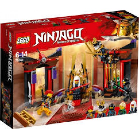 Αναμέτρηση Στην Αίθουσα Του Θρόνου 70651 LEGO Ninjago Throne Room Showdown