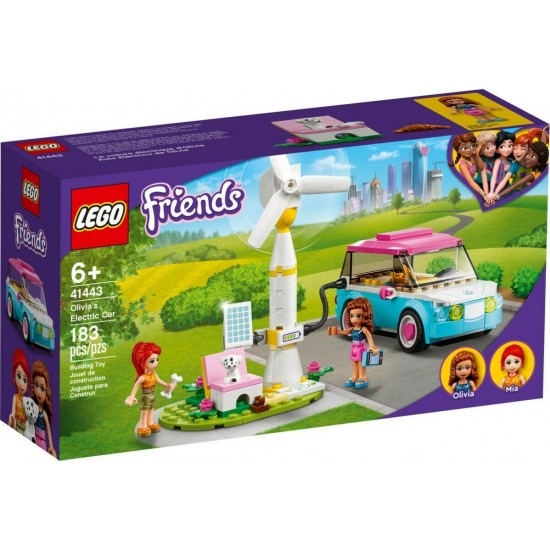 LEGO 41443  Friends Ηλεκτρικό Αυτοκίνητο της Ολίβια