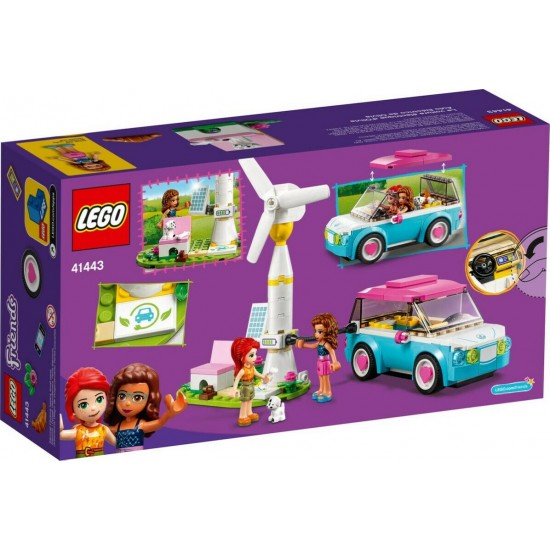 LEGO 41443  Friends Ηλεκτρικό Αυτοκίνητο της Ολίβια