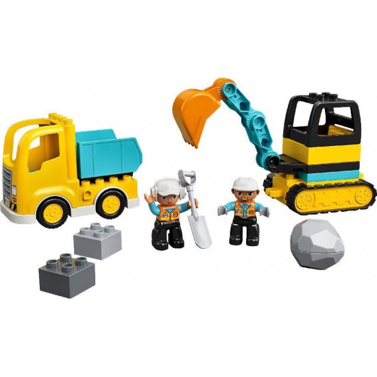 LEGO Truck Tracked Excavator  10931 ΔΩΡΟ Η ΛΑΜΠΑΔΑ