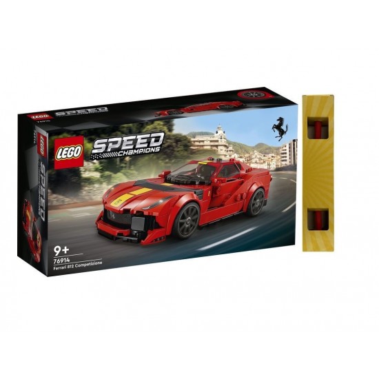 Παιχνιδολαμπάδα Speed Champions Ferrari 812 Campetizione για 9+ Ετών Lego