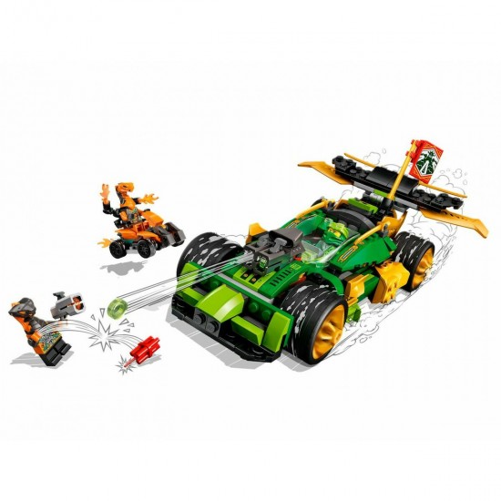 Παιχνιδολαμπάδα Lego Ninjago: Lloyd's Race Car Evo για 6+ ετών