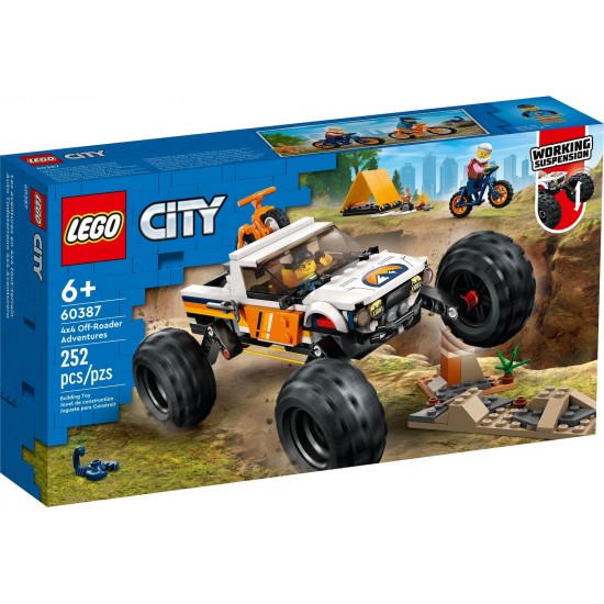 Lego City 4x4 Off-Roader Adventures για 6+ ετών ΔΩΡΟ Η ΛΑΜΠΑΔΑ