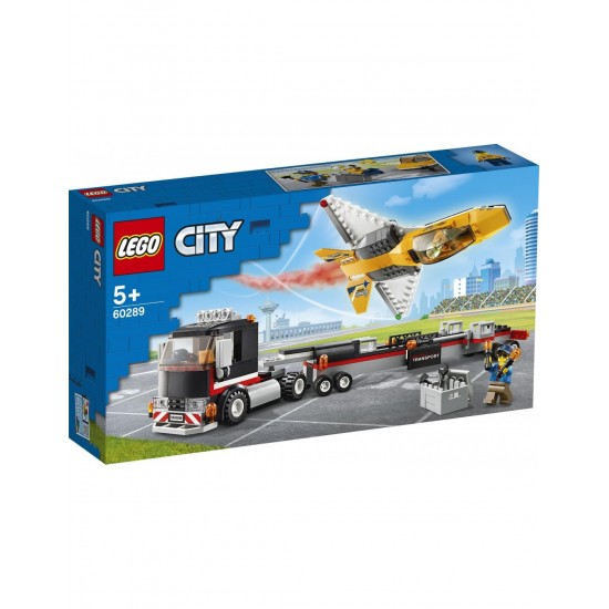 LEGO City Φορτηγό Μεταφοράς Τζετ Αεροπορικής Επίδειξης 60289