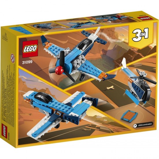 LEGO Creator Ελικοφόρο Αεροπλάνο 31099