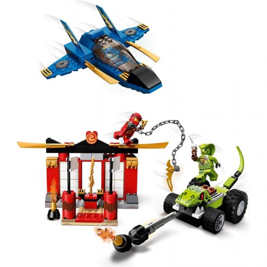 LEGO Ninjago Μάχη Με Μαχητικό Καταιγίδας 71703