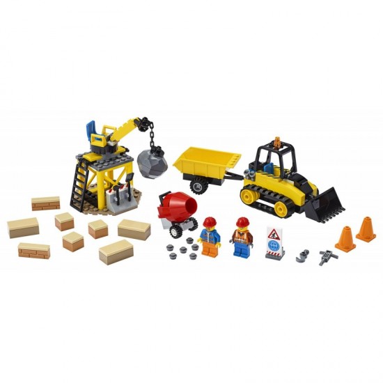 LEGO City Great Vehicles Μπουλντόζα Οικοδομών 60252