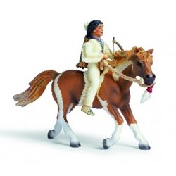 Schleich 70302 Δυτικό άλογο 2005 με Sioux Ινδιάνο αγόρι 30.0181