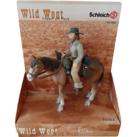 Schleich-S Trapper on Horse 70304