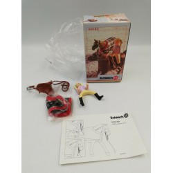 Schleich 40182 - Girl Horse Rider Accessories Set, Stables Collection -