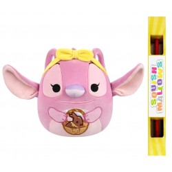 ΠΑΙΧΝΙΔΟΛΑΜΠΑΔΑ Squishmallows-Disney Easter- Λούτρινο 20cm Angel