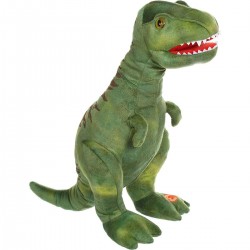ΠΑΙΧΝΙΔΟΛΑΜΠΑΔΑ Λούτρινο 36εκ. Rexor ο T-Rex με ήχο και φως
