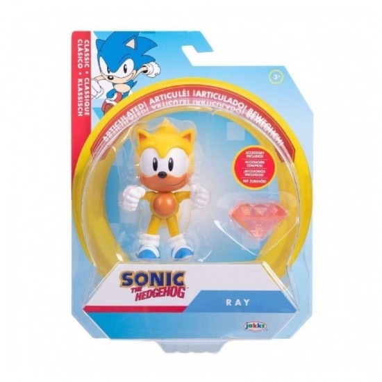 Sonic Φιγούρα 10cm Sonic Wave 10 (4 σχέδια)