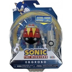 Sonic The Hedgehog 4 Articulated Action Figure Eggrobo With Blaster