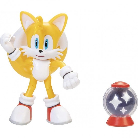 Sonic The Hedgehog Modern Tails Action Figure With Invincible