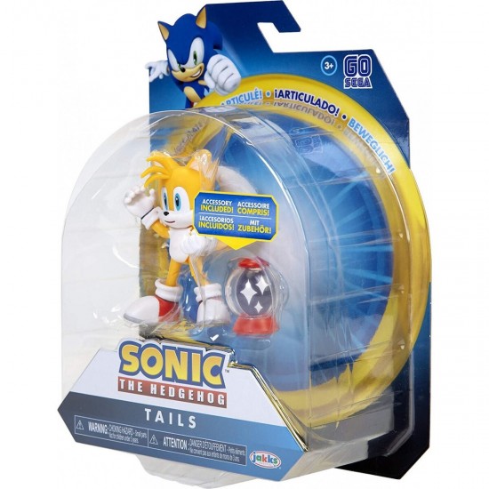 Sonic The Hedgehog Modern Tails Action Figure With Invincible