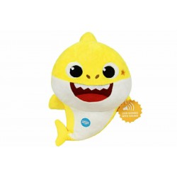 Baby Shark Κίτρινο-Γαλάζιο-Ροζ Με Μουσική Λούτρινο 17cm Nickelodeon