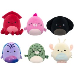 Squishmallows-Scented Mystery Bags- Λούτρινα 13cm W3 Θαλάσσια Πλάσματα (6 σχέδια/display)
